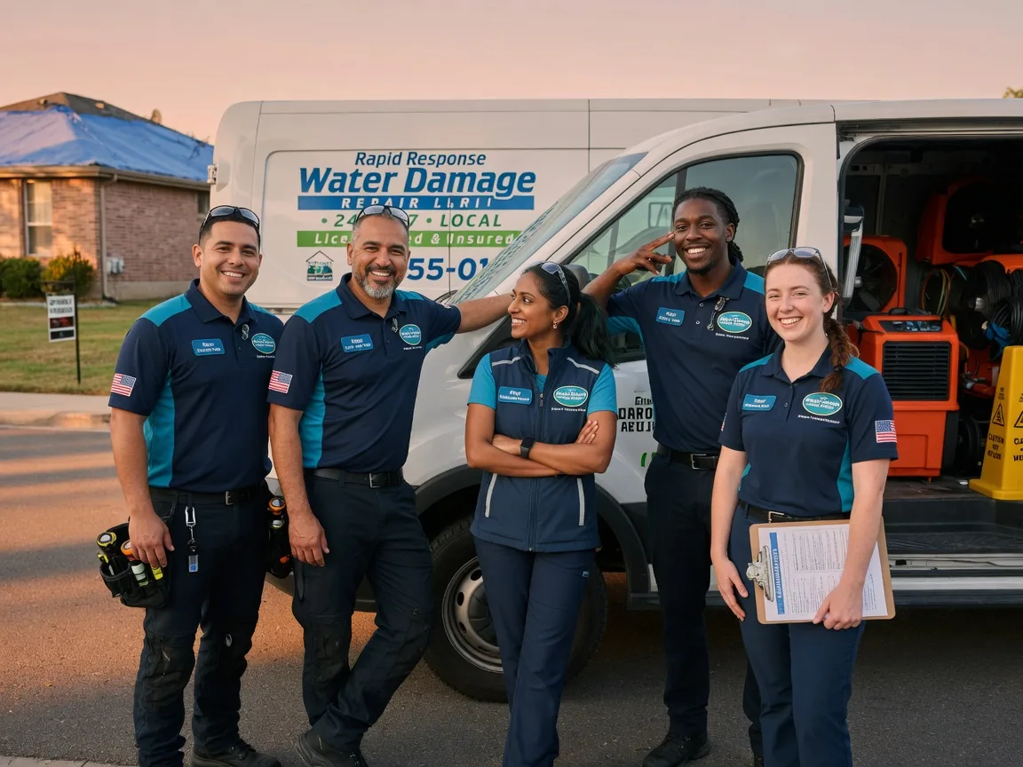 Water Damage Restoration company in Amherst, TX